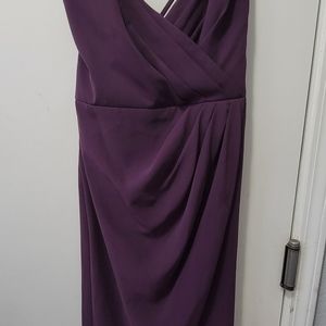 Plum Bridesmaid Dress